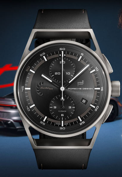 Porsche Design Chronograph 911 Turbo 50 Years black WAPA71IND0L141 Replica Watch